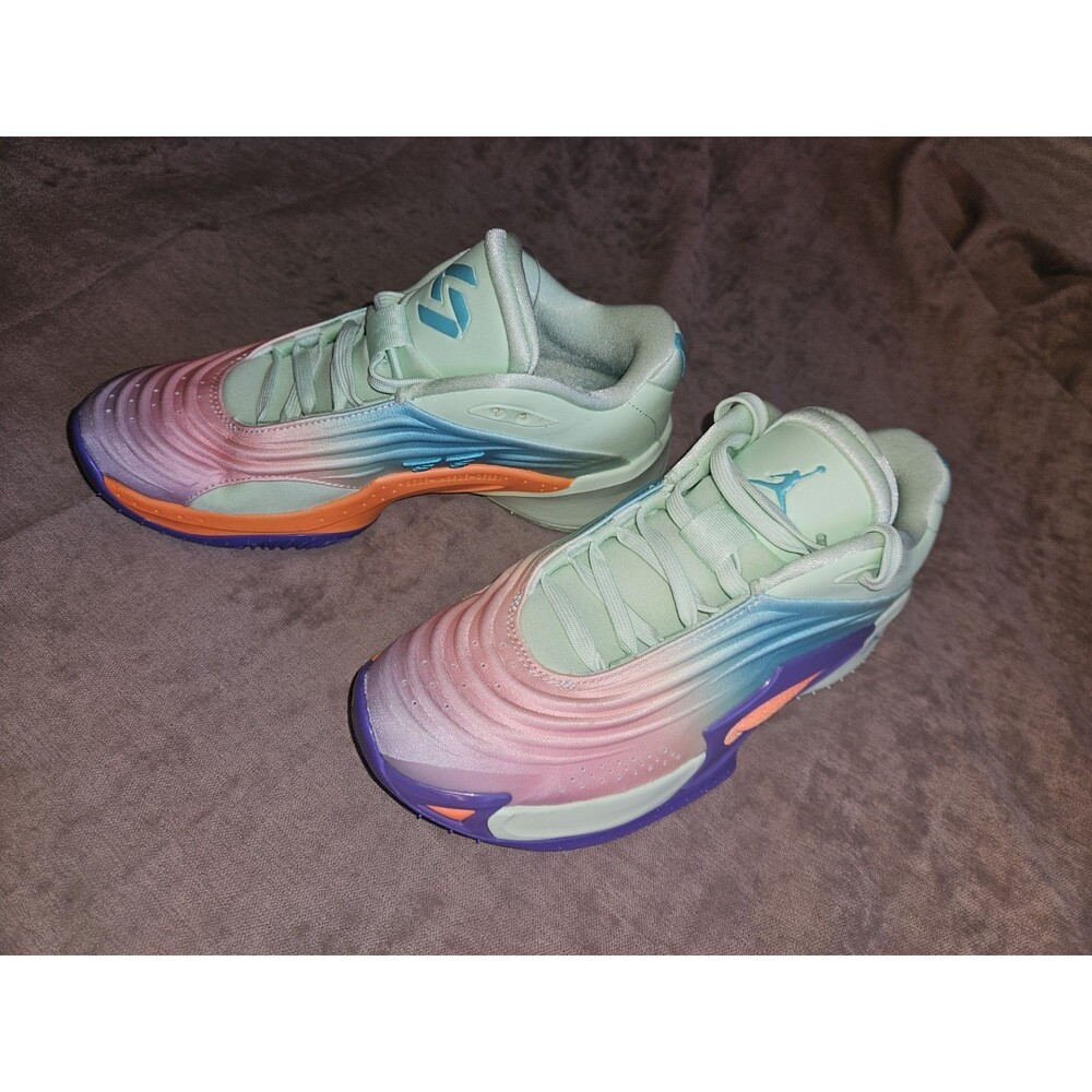 Jordan Luka 3 GS Vapor Green Blurred Vision 7Y HQ4920-300 Basketball Shoes NEW